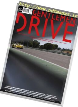 Gentlemen Drive – Issue 22, 2016