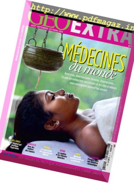 Geo Extra – Aout-Octobre 2016 Cover