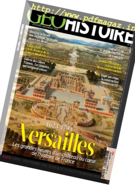 Geo Histoire – Octobre-Novembre 2016 Cover