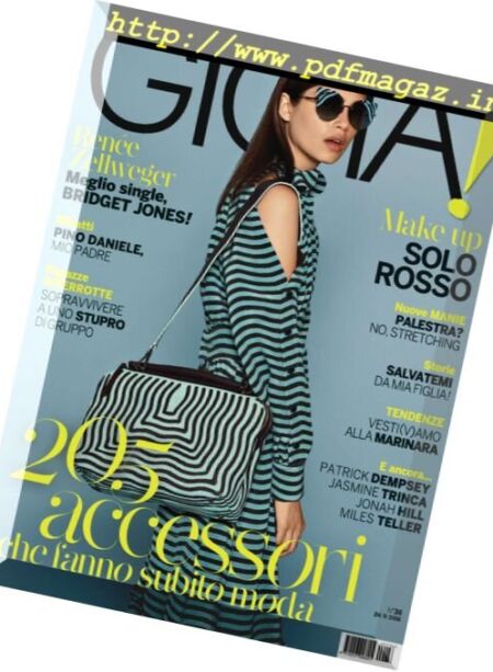 Gioia! – 24 Settembre 2016 Cover