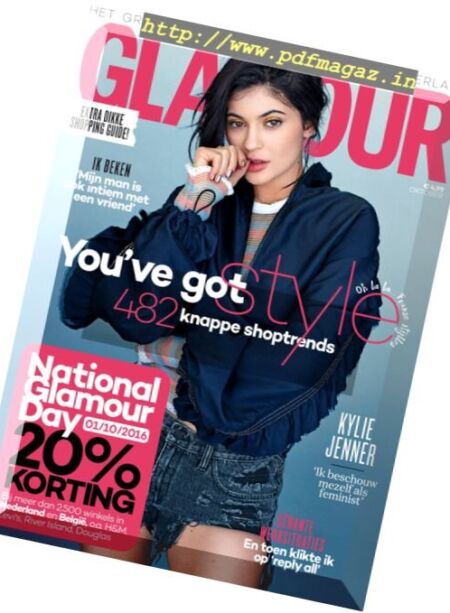 Glamour Netherlands – Oktober 2016 Cover