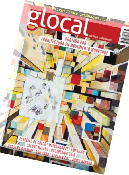 Glocal Design Magazine – Junio-Julio 2016 Cover