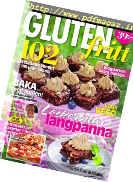 Glutenfritt – Nr.5, 2016 Cover