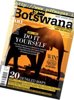 go! Botswana – Map Guide 2016