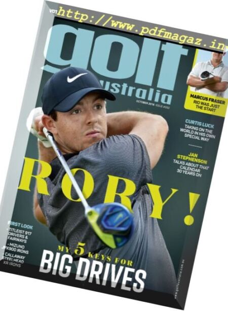 Golf Australia – October 2016 Cover