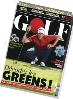 Golf Magazine France – Octobre 2016