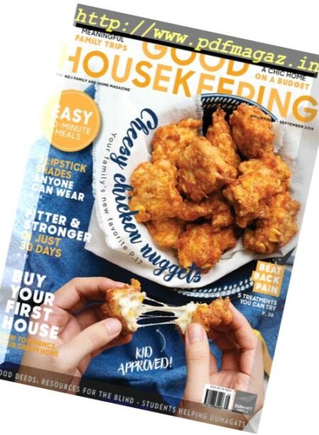 Good Housekeeping Philippines – September 2016 Cover