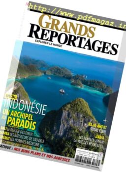 Grands Reportages – Automne 2016