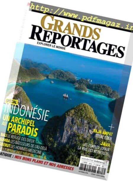 Grands Reportages – Automne 2016 Cover
