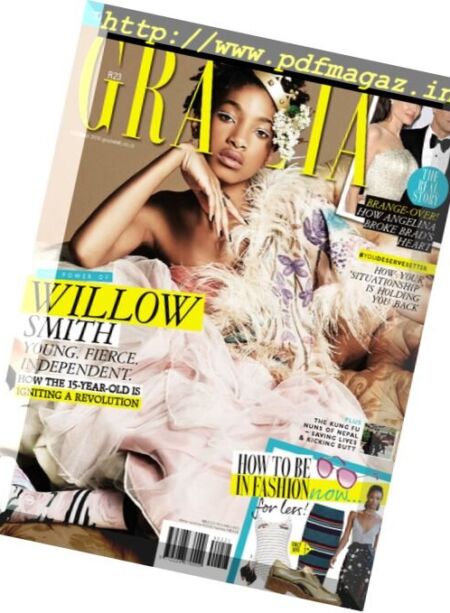Grazia South Africa – October 5, 2016 Cover