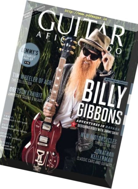 Guitar Aficionado – March-April 2016 Cover