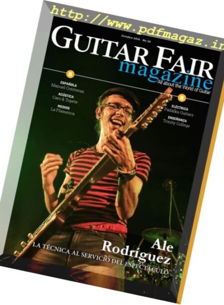 Guitar Fair – Octubre 2016 Cover