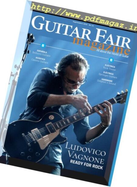Guitar Fair – Septiembre 2016 Cover