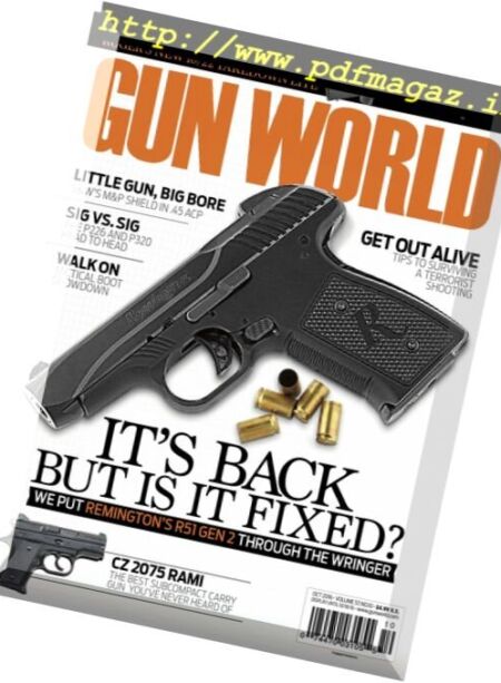 Gun World – October 2016 Cover
