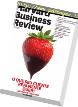 Harvard Business Review Brasil – Setembro 2016