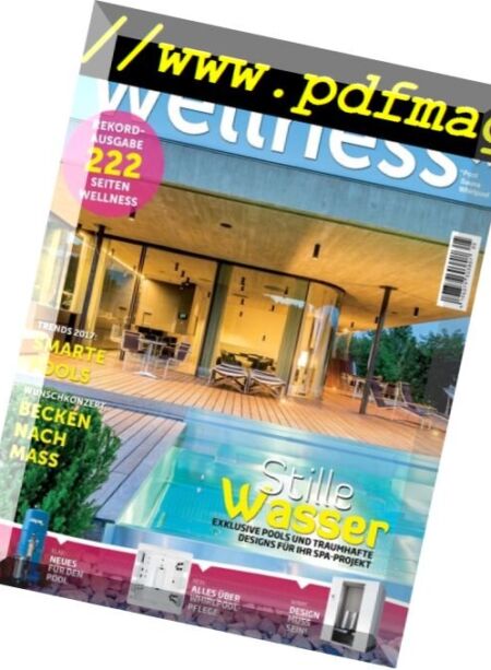 Haus und Wellness – Oktober-November 2016 Cover
