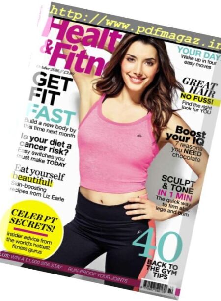 Health & Fitness UK – October 2016 Cover