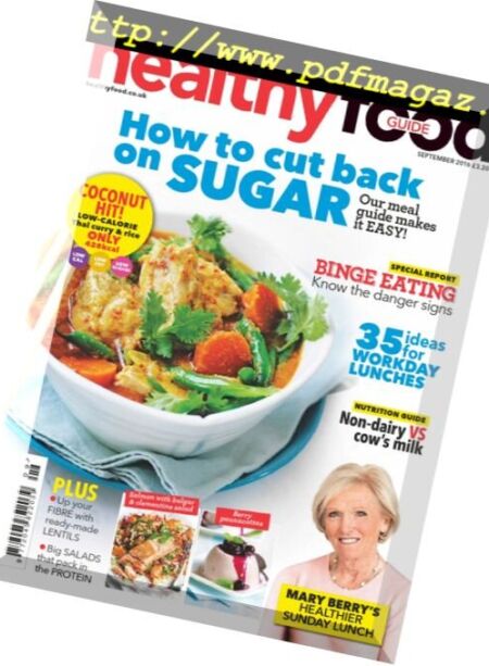 Healthy Food Guide UK – September 2016 Cover