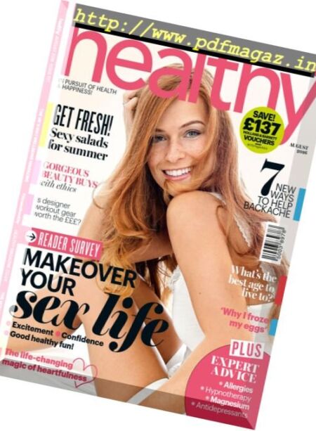 Healthy Magazine UK – August 2016 Cover