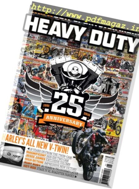 Heavy Duty – September-October 2016 Cover