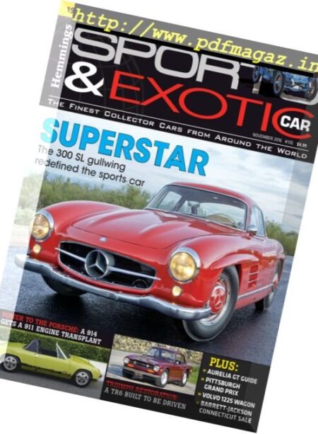 Hemmings Sports & Exotic Car – November 2016 Cover