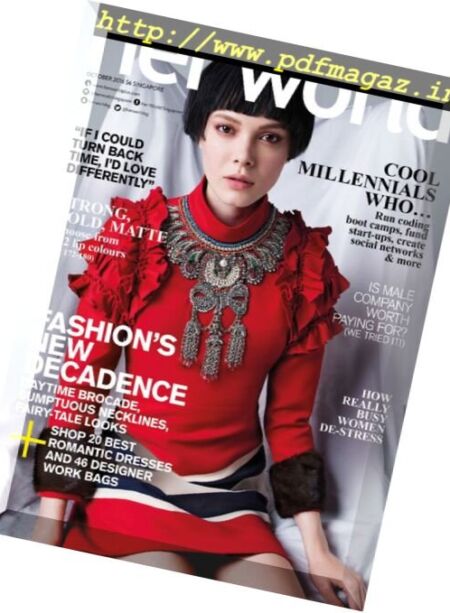 Her World Singapore – October 2016 Cover