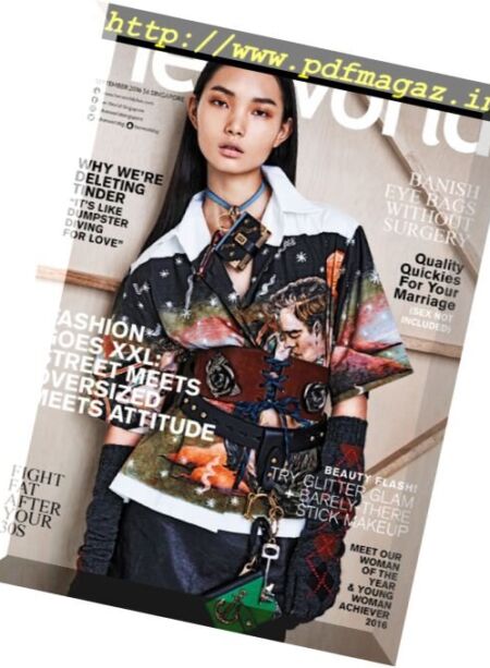 Her World Singapore – September 2016 Cover