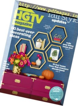 HGTV Magazine – October 2016