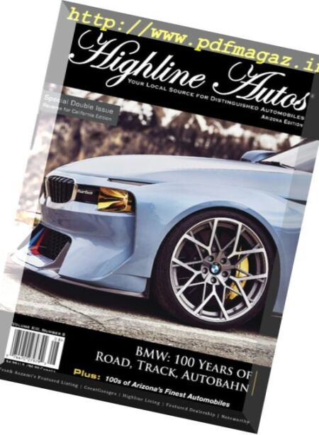 Highline Autos – August 2016 Cover