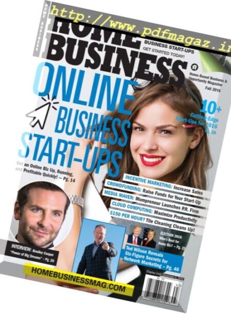 Home Business Magazine – Fall 2016 Cover