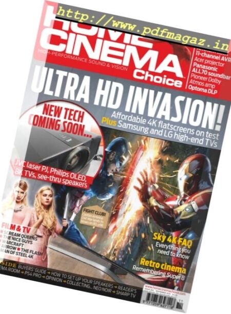 Home Cinema Choice – November 2016 Cover