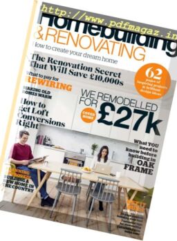 Homebuilding & Renovating – October 2016