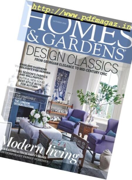 Homes & Gardens UK – October 2016 Cover