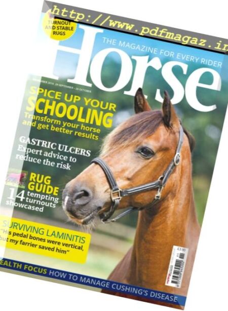 Horse UK – November 2016 Cover