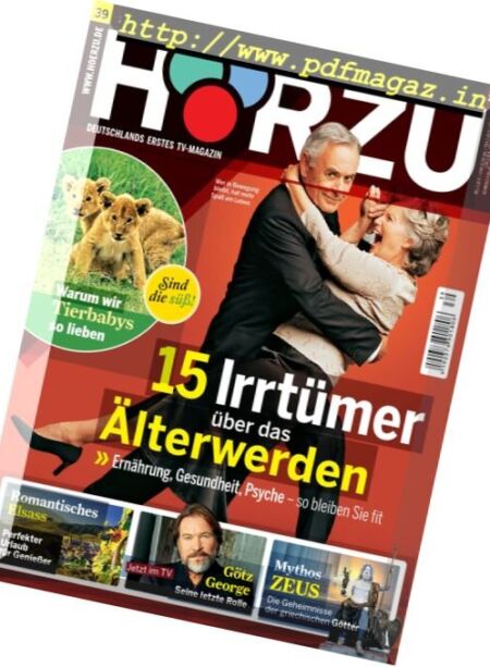 Horzu – 23 September 2016 Cover