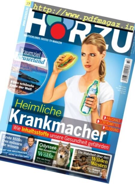 Horzu – 9 September 2016 Cover