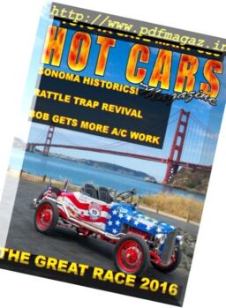 Hot Cars – Volume 3 Issue 3 – Summer 2016