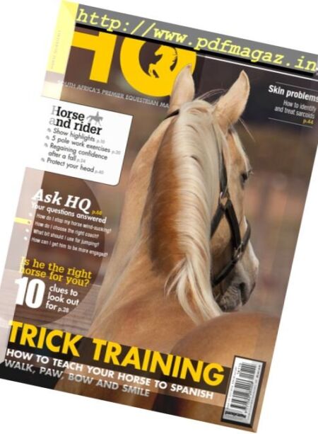 HQ Magazine – October 2016 Cover