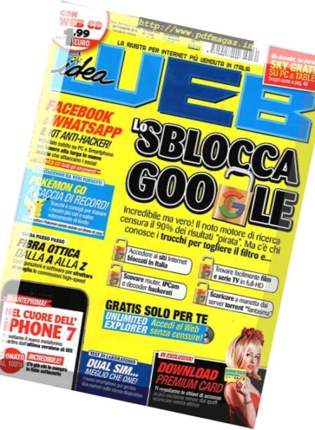 Idea Web – Settembre 2016 Cover