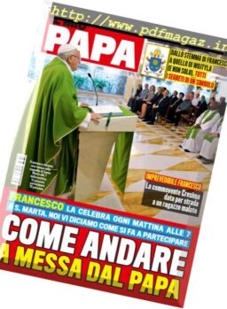 Il Mio Papa – 21 Settembre 2016