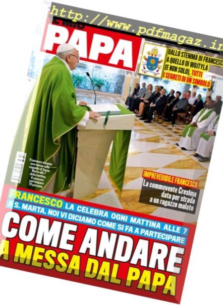 Il Mio Papa – 21 Settembre 2016 Cover