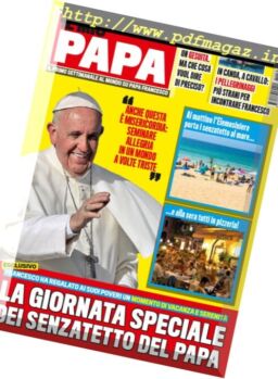 Il Mio Papa – 31 Agosto 2016