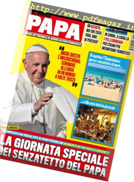 Il Mio Papa – 31 Agosto 2016 Cover