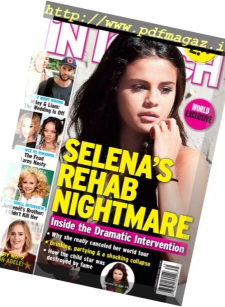 In Touch Weekly – 19 September 2016 Cover