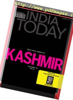 India Today – 12 September 2016
