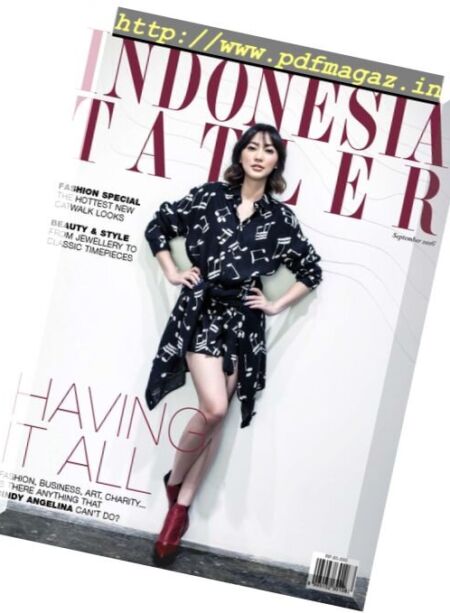 Indonesia Tatler – September 2016 Cover