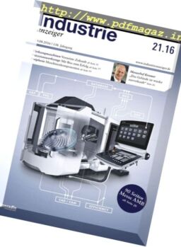 Industrie Anzeiger – Nr.21, 2016