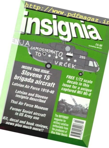 Insignia Magazine – N 2, March 1996 Cover