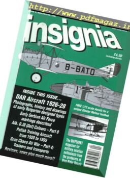 Insignia Magazine – N 8, March-April 1998