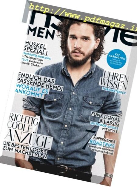 InStyle Men – Herbst-Winter 2016 Cover